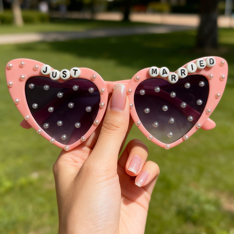 Neuheit Herzförmige Sonnenbrille Brehn