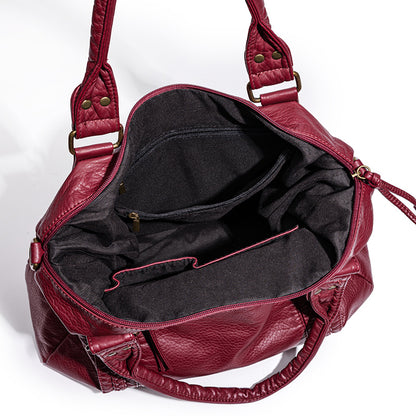 Stylische Multi-Taschen-Handtasche Brehn
