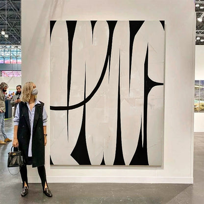 Abstracte Ausdruck Leinwand Kunstwerk für Innenräume