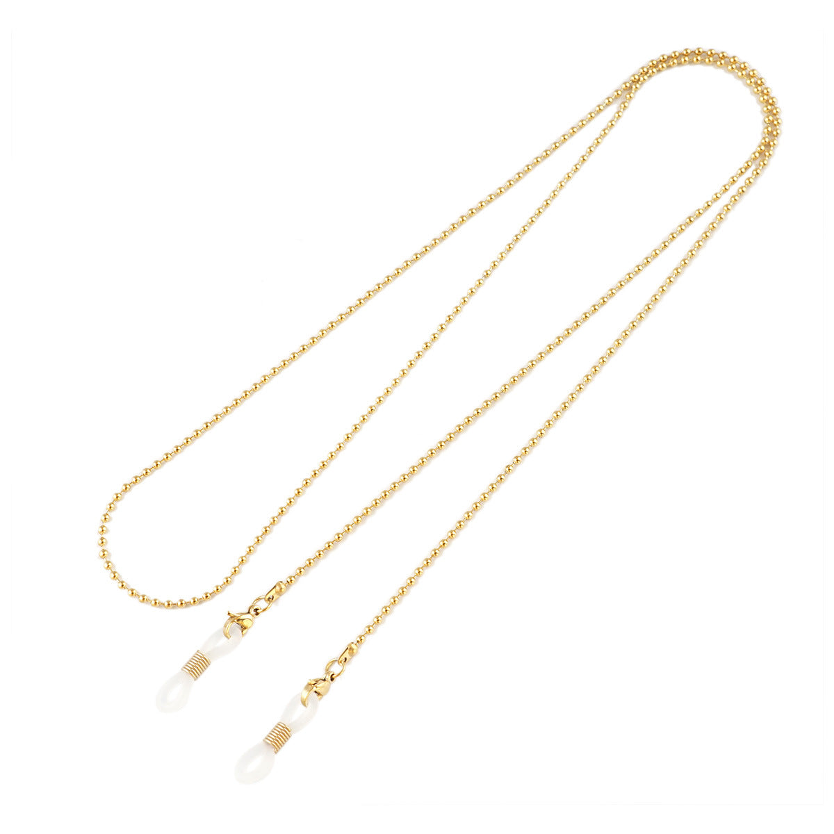 Premium Metall Perlen Brillen Kette Brehn