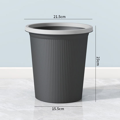 Stylischer gerippter Abfalleimer Brehn