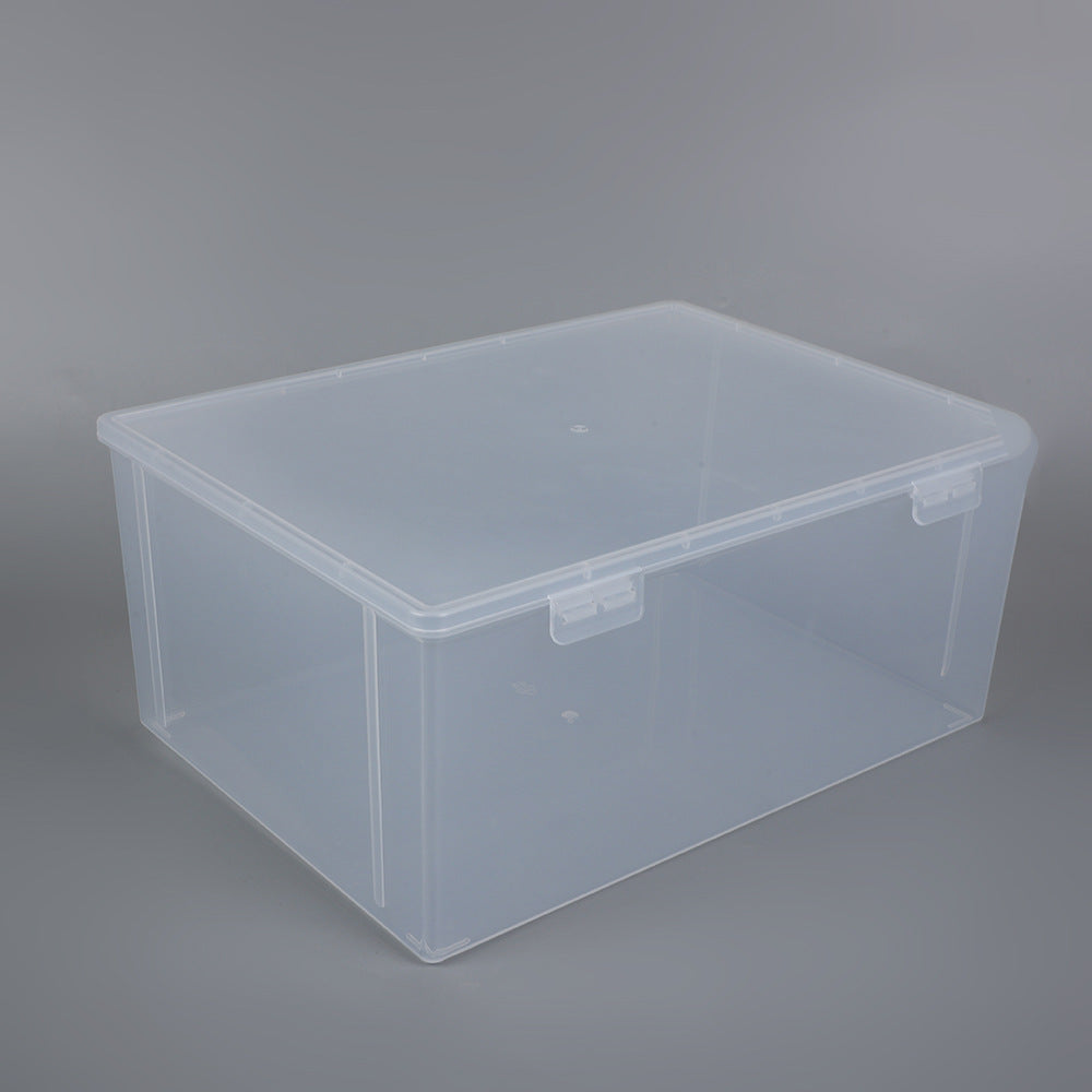 Klare Kunststoffspeicherbox Brehn