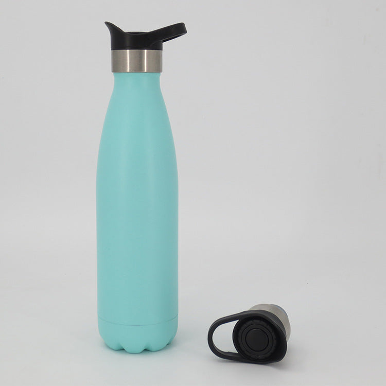 Damen Edelstahl-Isolierflasche mit auslaufsicherem Deckel Brehn