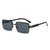 Damen Designer-Sonnenbrille im modernen Rechteck-Design Brehn