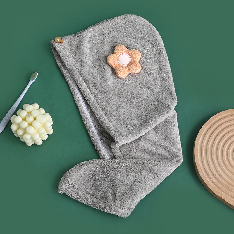 Damen Haarturban mit praktischem Knopf Brehn