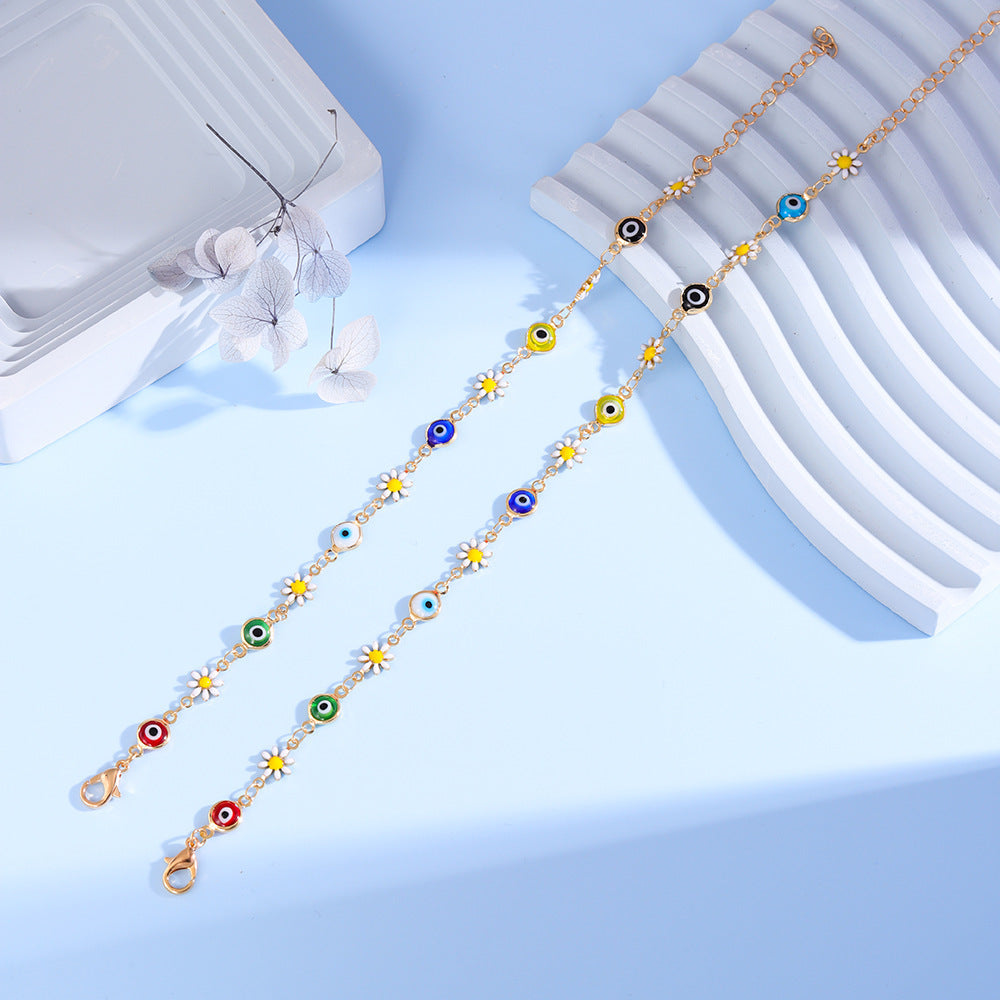 Charmante Daisy und böse Augen Armband Brehn