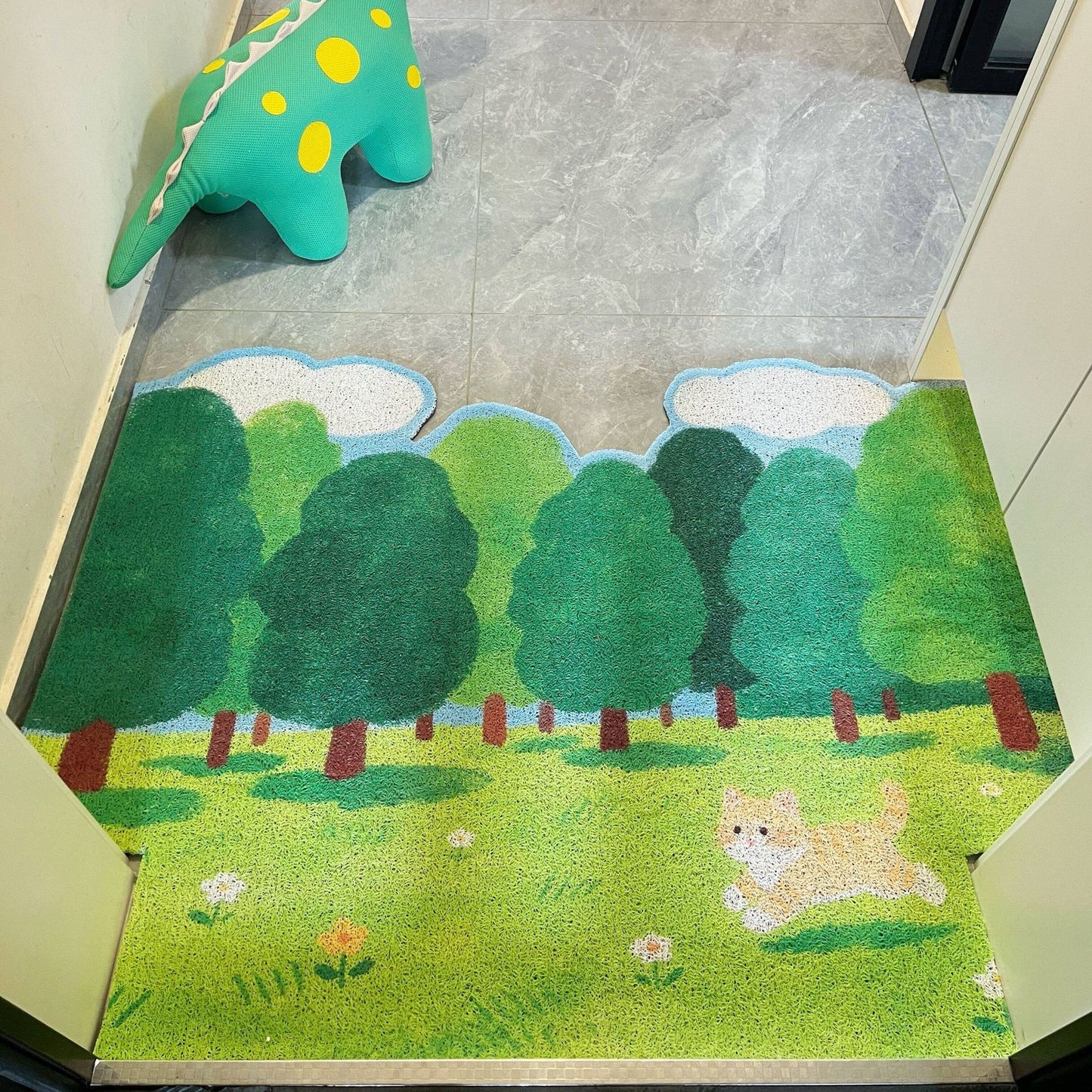 Cartoon Waldtier Fußmatte Brehn