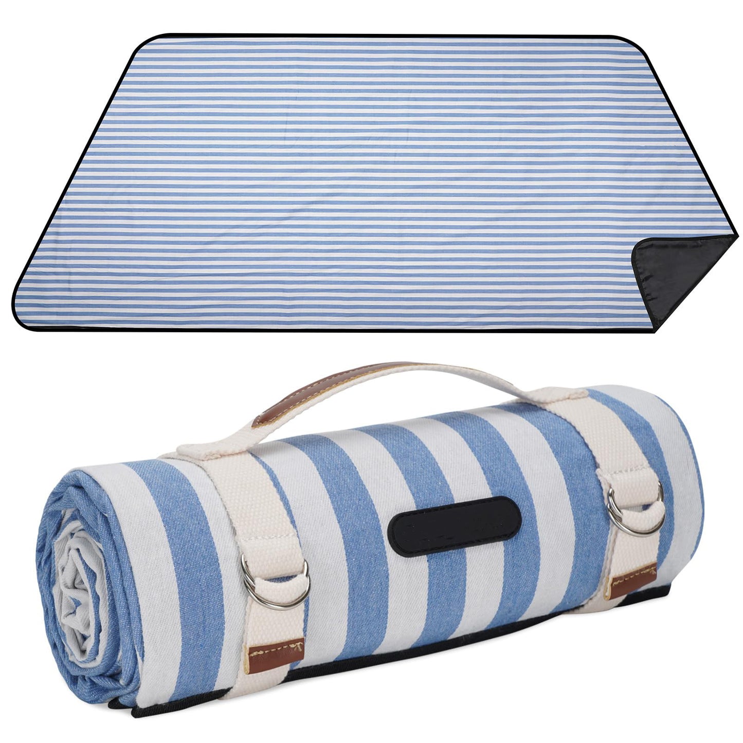 Unisex Picknickdecke mit wasserabweisender Unterseite und Tragegriff Brehn