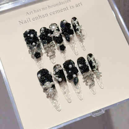 Dekoratives Acryl-Nagelset