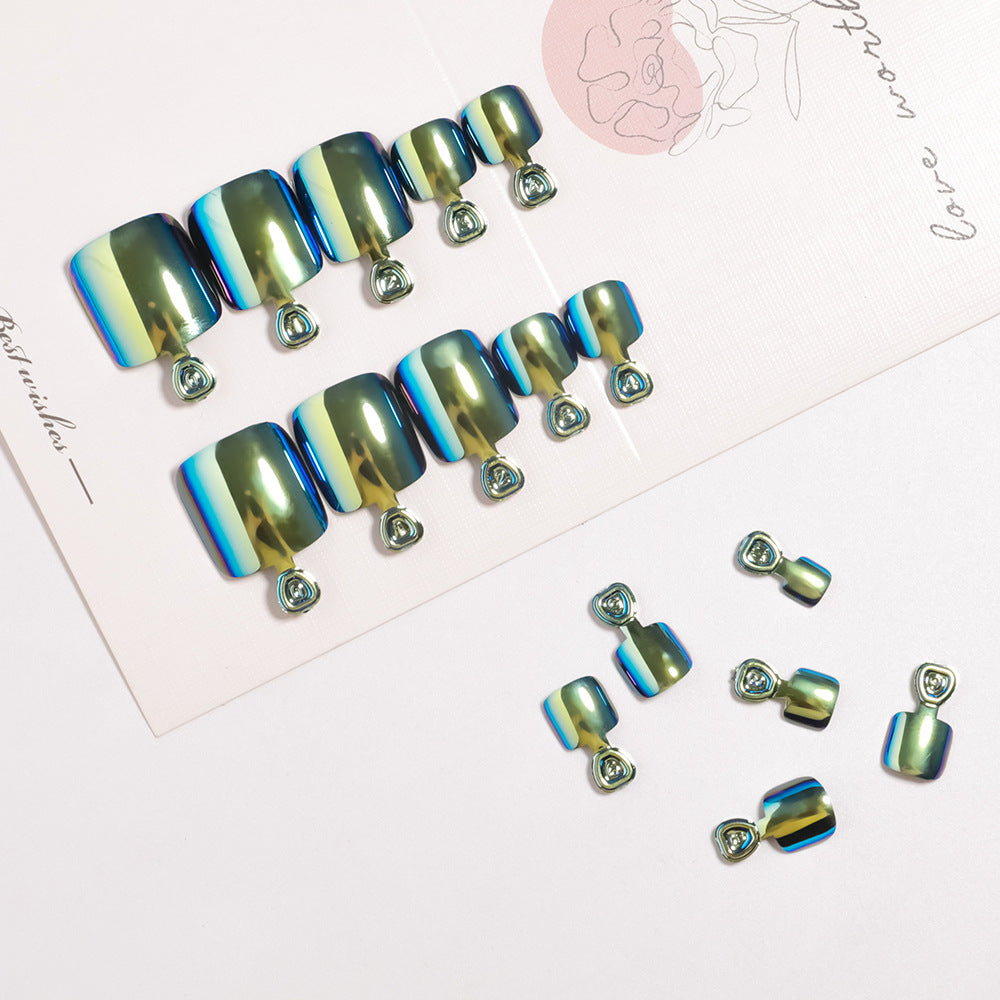 Premium Glänzendes Nagelkunst Pediküre Set Brehn