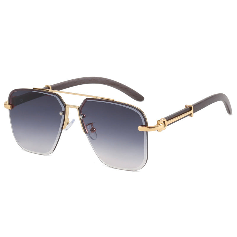 Damen Stilvolle Sonnenbrille im eleganten Metallrahmen Brehn