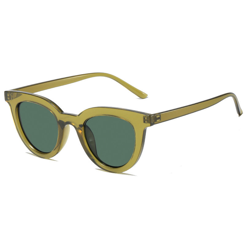 Damen stylishe Katzenaugen Sonnenbrille Brehn