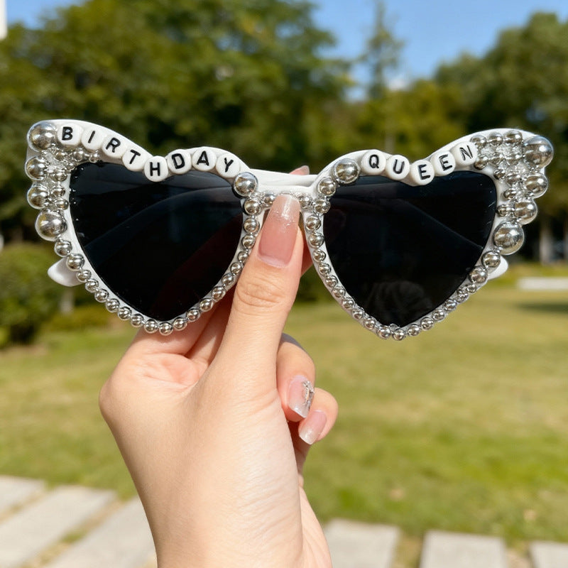 Dekorative herzförmige Party-Sonnenbrille Brehn