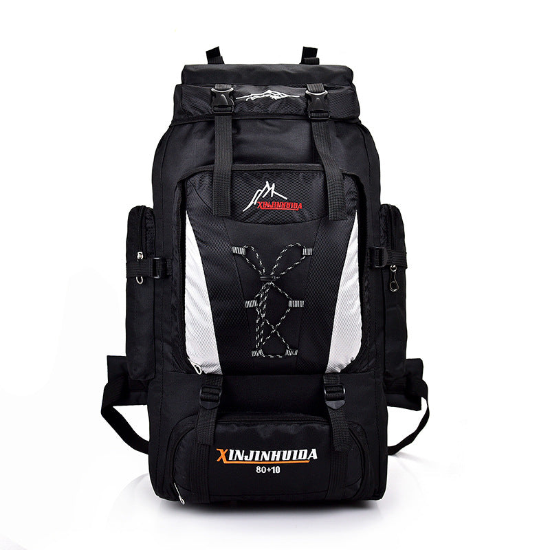 Unisex nan großer Trekkingrucksack mit Volumen-Erweiterung und ergonomischem Tragesystem Brehn