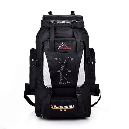 Unisex nan großer Trekkingrucksack mit Volumen-Erweiterung und ergonomischem Tragesystem Brehn