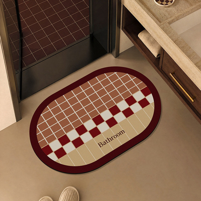 Stylische dekorative Fußmatte für Zuhause