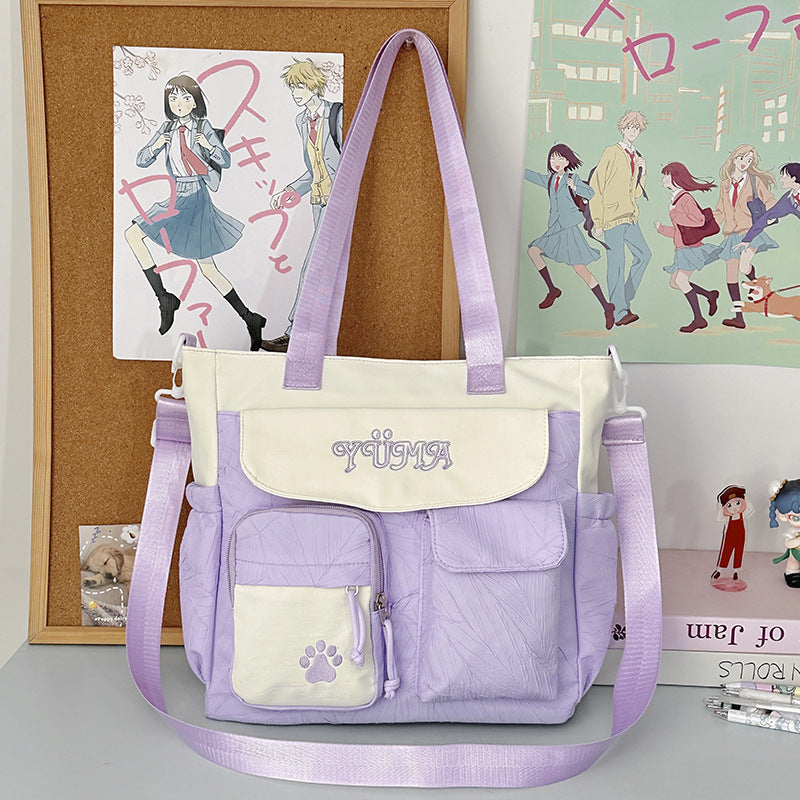 Multi-Taschen Schultertasche Brehn