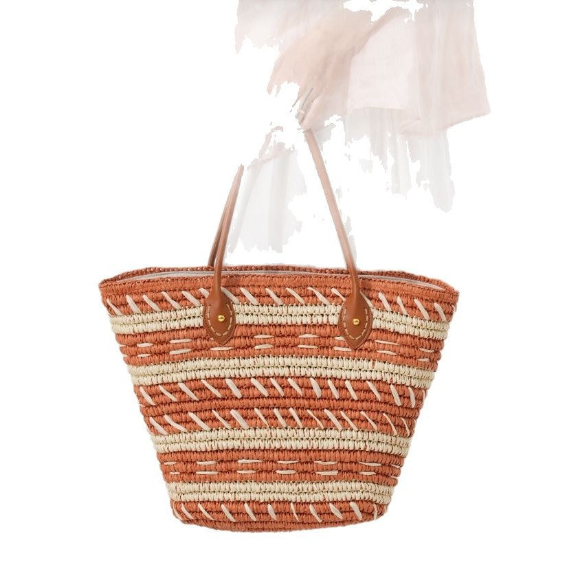 Strandtasche Aus Geflochtenem Naturmaterial Brehn