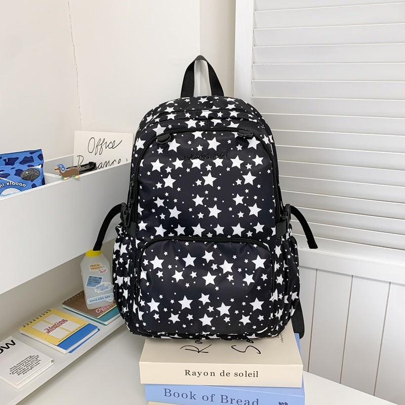 Sternmuster-Rucksack mit mehreren Taschen Brehn