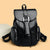 Retro-Chic Vegan Leder Rucksack Brehn