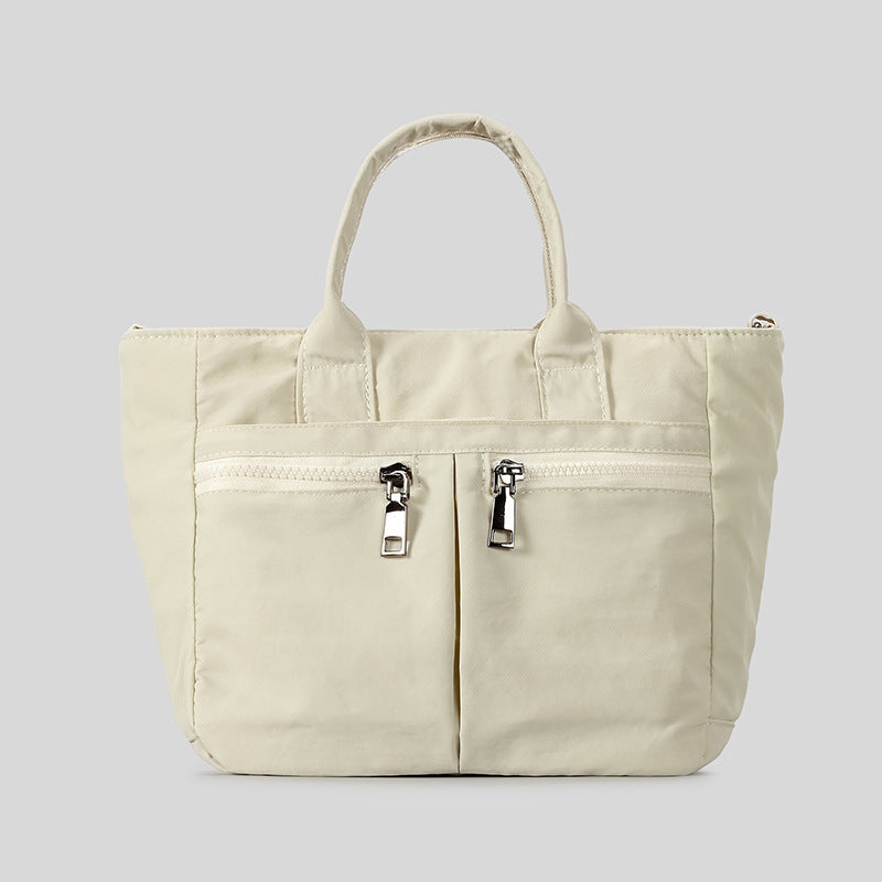 Multi-Pocket Utility Tote Bag
