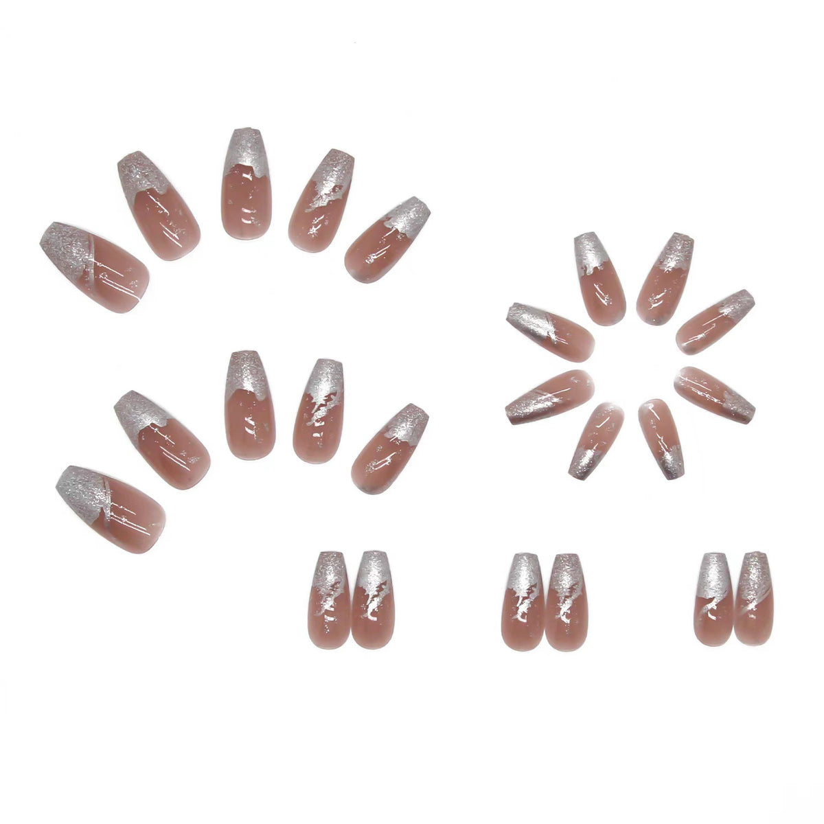 Glamouröse Nagelkunst mit Glitzerakzenten Brehn