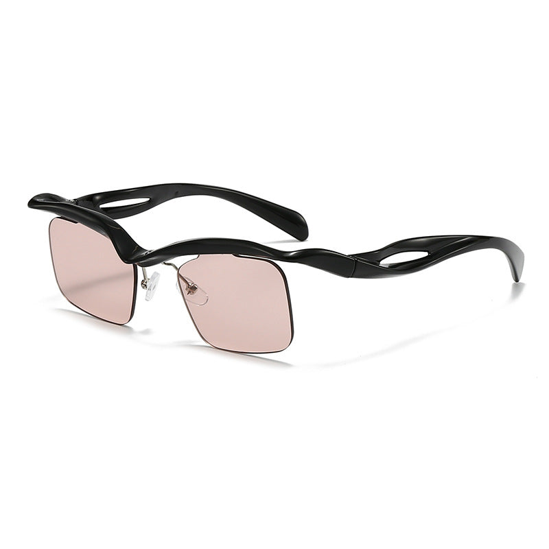 Damen modische Sonnenbrille mit innovativem Rahmen Brehn