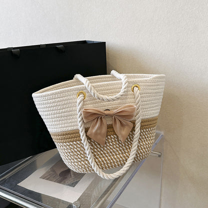 Stylische gewebte Tragetasche