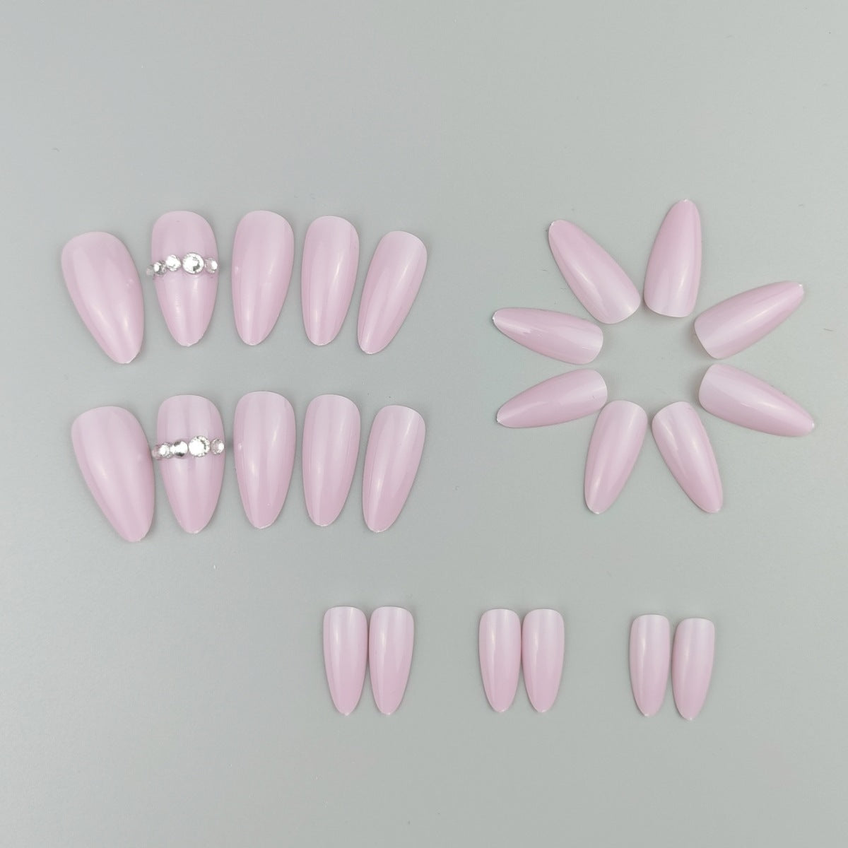 Elegante mandelförmige Nail Enhancements Brehn 1789915615