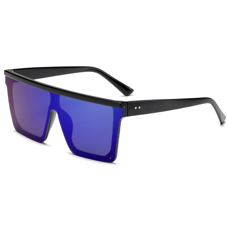 Damen modische visuelle Sonnenbrille mit breitem Rahmen Brehn