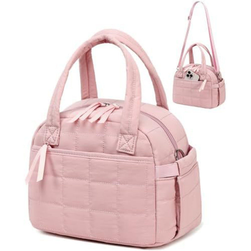 Multifunktionale Quilted Umhängetasche Brehn