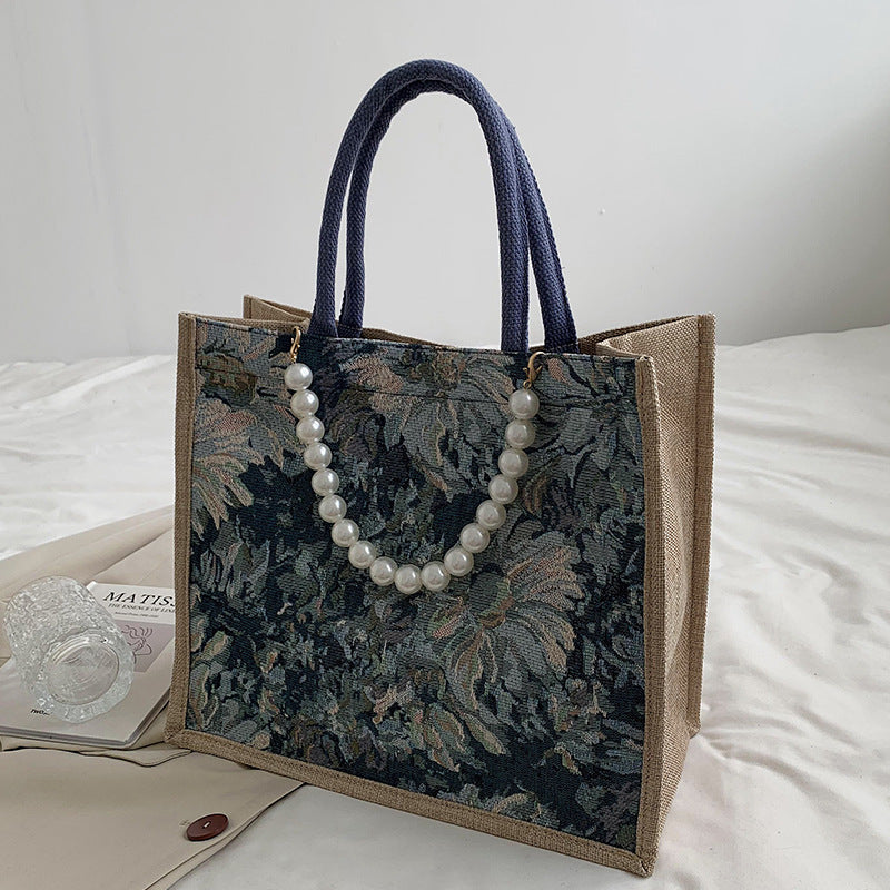 Elegante Blumenmuster Tasche