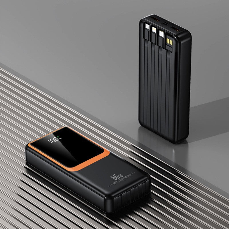 Tragbare Powerbank mit 66W Schnelllade-Technologie und Lcd-Anzeige Brehn