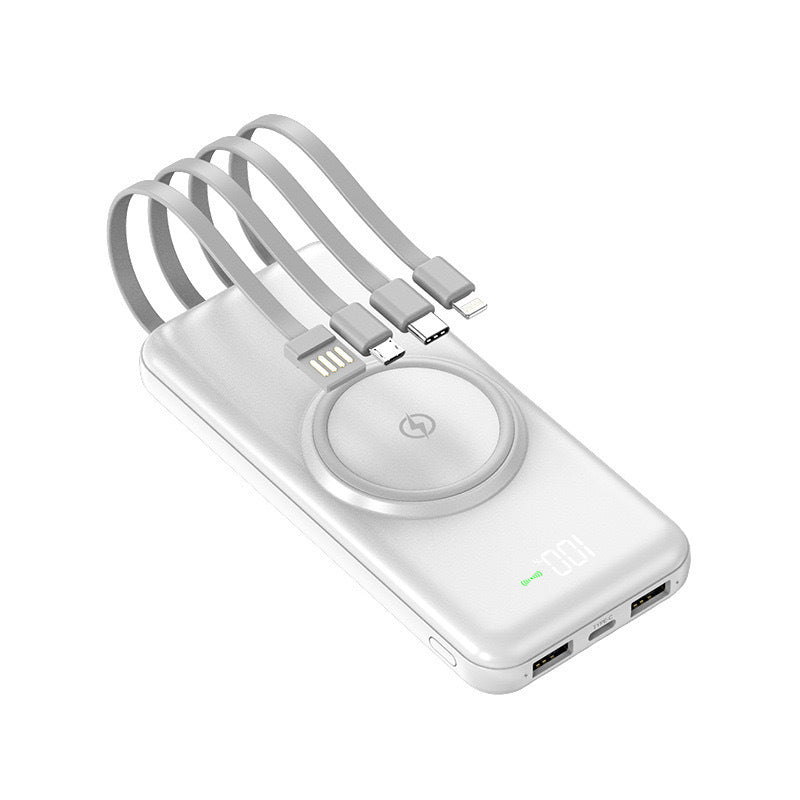 Powerbank mit Integriertem Multi-Ladekabel Für Brehn