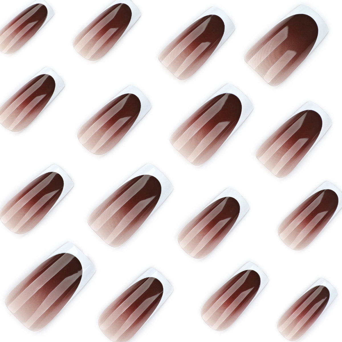Kunstvolle Nagelverlängerungen mit elegantem French-Tip Brehn