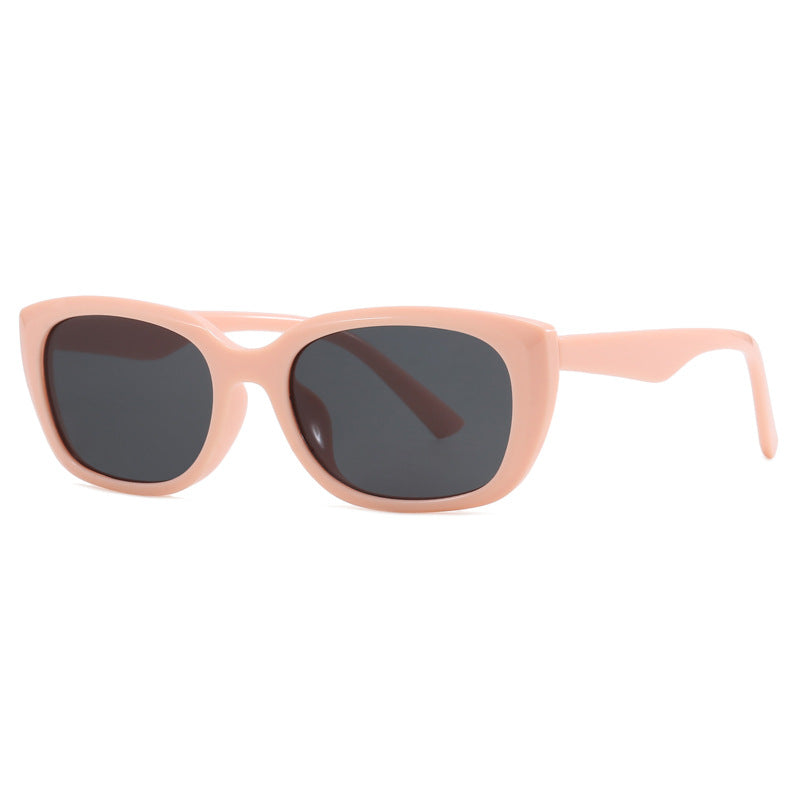 Damen trendige Cat-Eye Sonnenbrille im minimalistischen Design Brehn