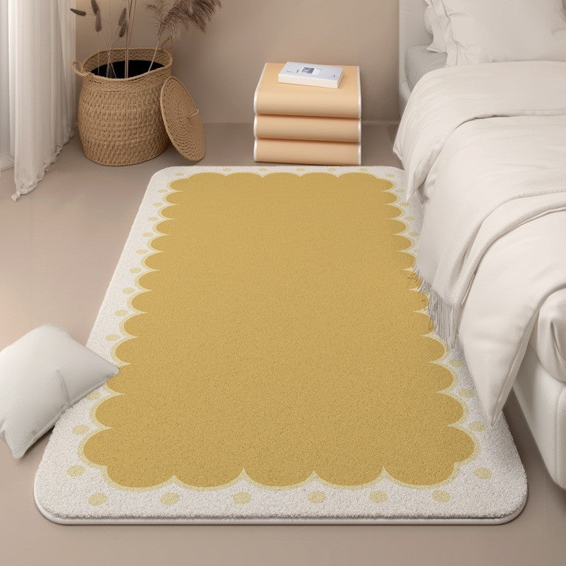 Niedlicher blumenmuster Teppich aus Memory Foam Brehn