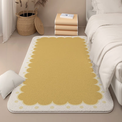 Niedlicher blumenmuster Teppich aus Memory Foam Brehn