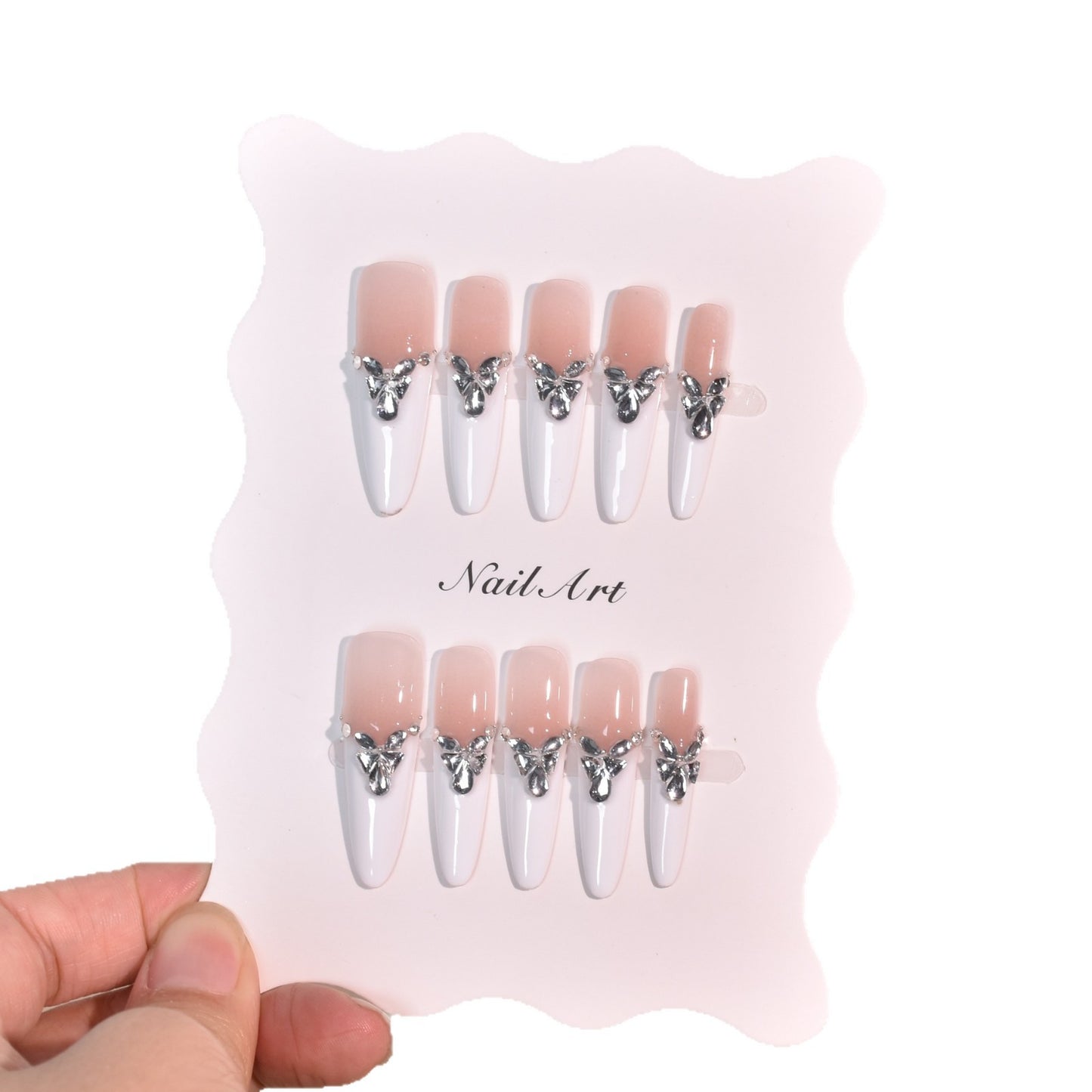 Glamouröse Stiletto Press-On Nagelset Brehn