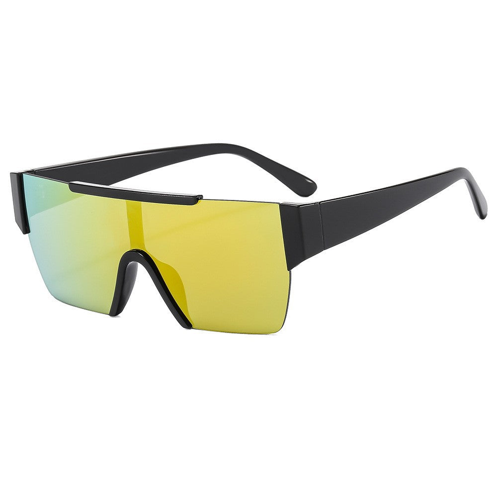 Damen Sportliche Oversized Sonnenbrille mit modernem Schutzrahmen Brehn