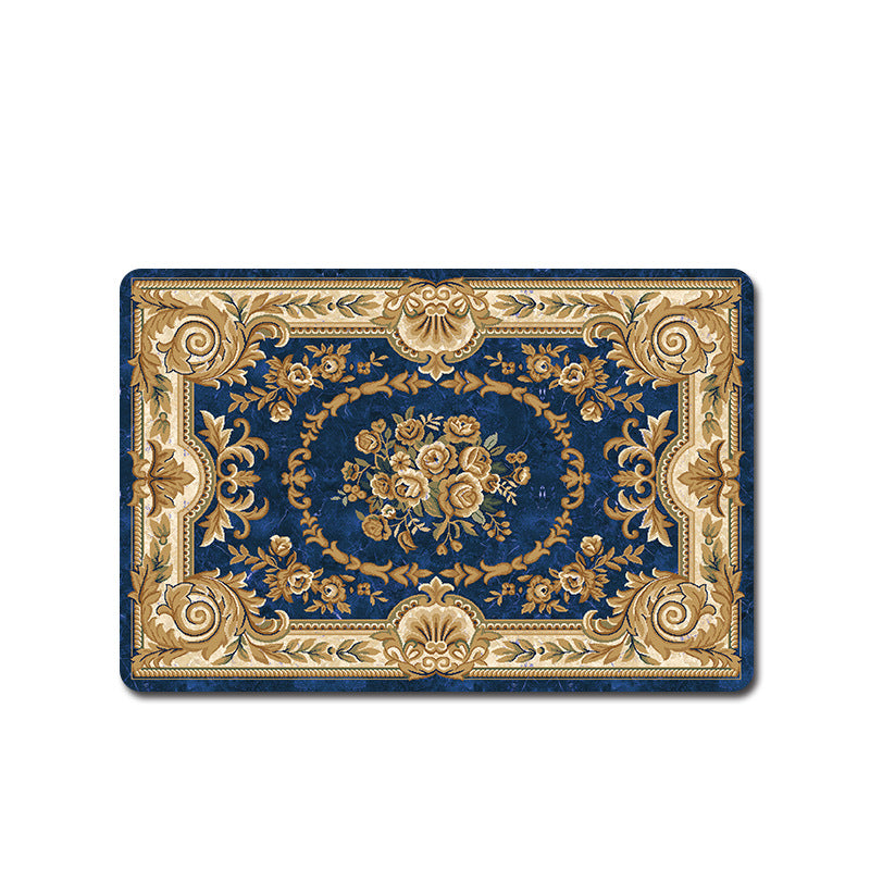 Elegante Vintage Blumen Badematte Brehn