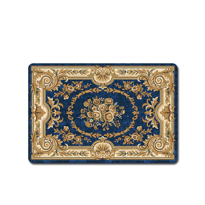 Elegante Vintage Blumen Badematte Brehn
