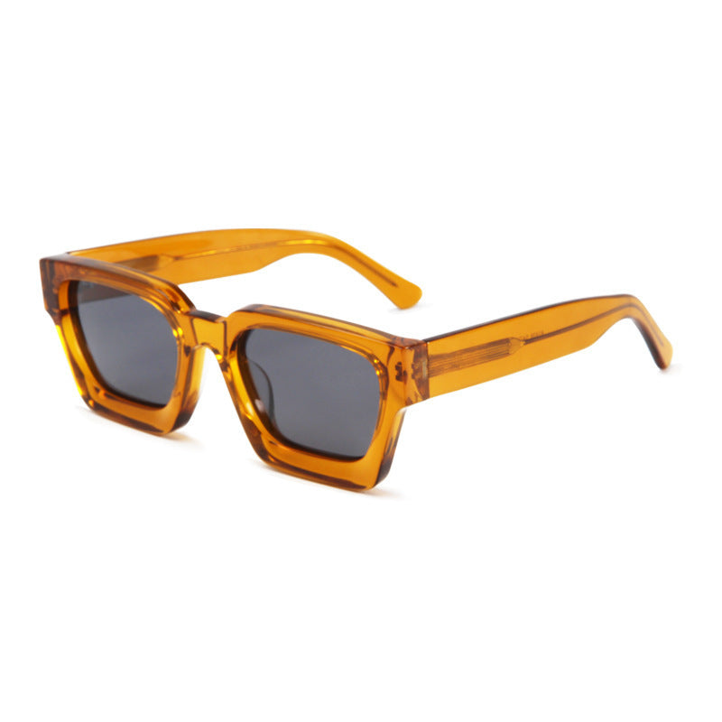 Damen Sonnenbrille mit quadratischem Rahmen und polarisierten Gläsern Brehn