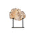 Natürliche Holzscheibe Dekorative Skulptur