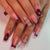 Elegante dekorative Nagelkunstverlängerungen Brehn