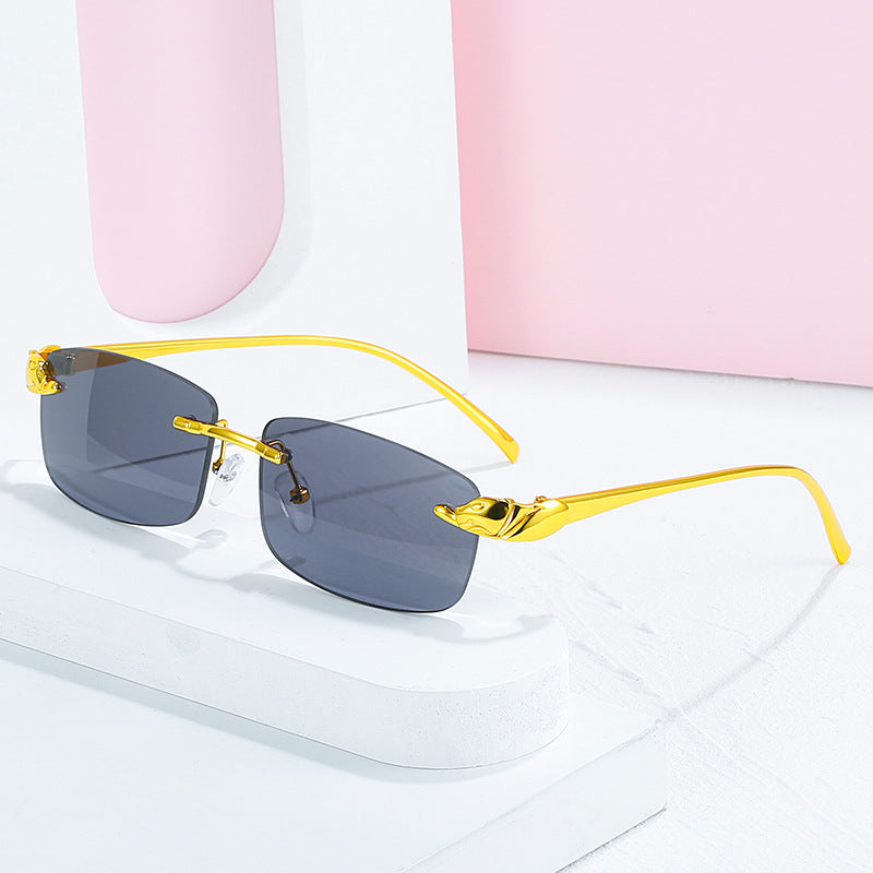 Damen modische Sonnenbrille mit kreativem Rahmen und hochwertigen Gläsern Brehn
