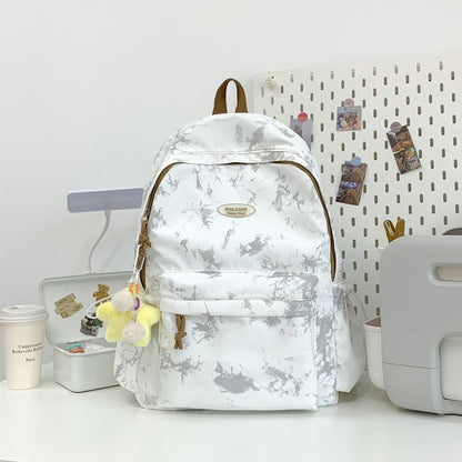 Marmoriertes Muster Rucksack