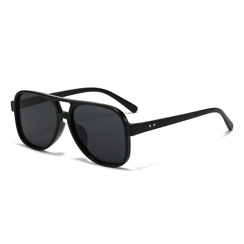 Herren Übergroße Transparente Quadratische Brille Brehn