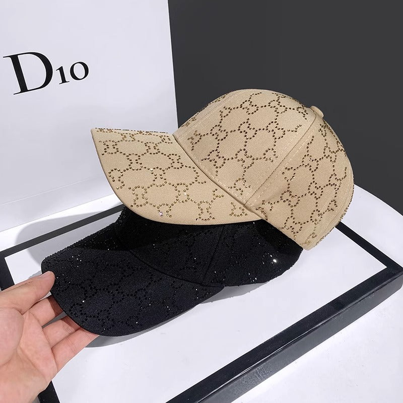 Damen Mode Laser-Cut Baseballcap Brehn