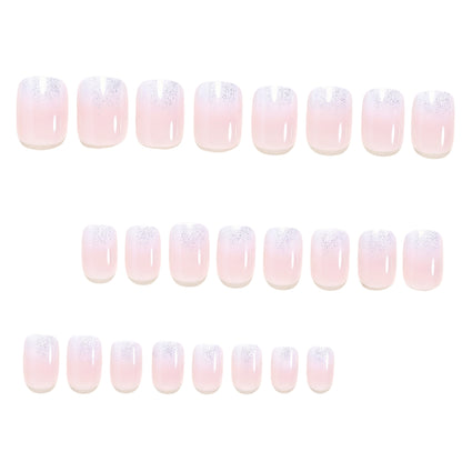 Glitter Gradient Press-On Nagelset Brehn